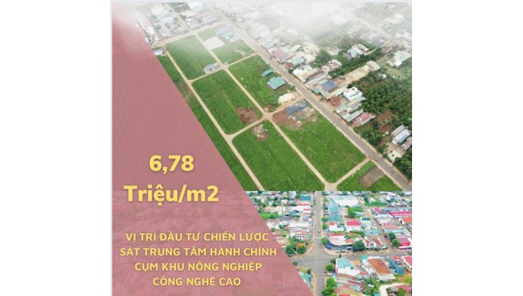 HOT - Đất nền Phía Đông Bắc Thành Phố Buôn Ma Thuật - TP thứ 2 tỉnh đăk lăk giá chỉ 899tr/lo z